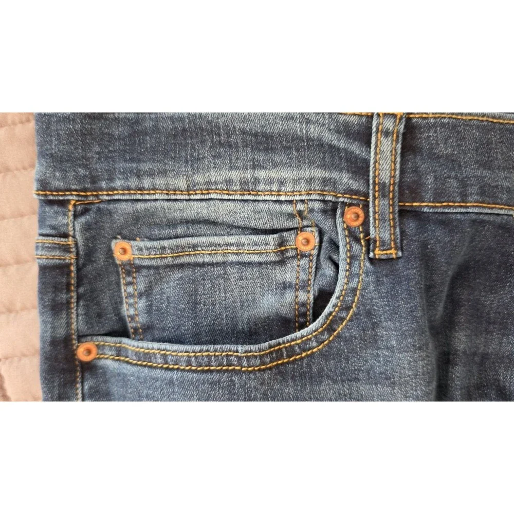 NWT Lucky Brand 410 Athletic Straight Fit Jeans Men’s 38x32 Blue Stretch Denim